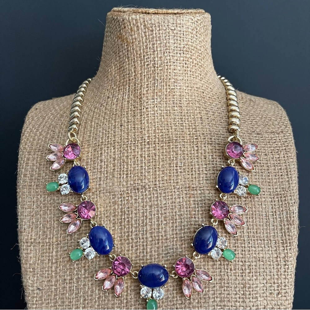 Elegant Talbots Multicolor Statement Necklace - image 1